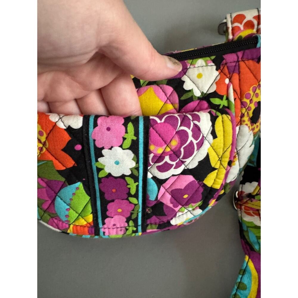 Vera Bradley Va Va Bloom Hipster Crossbody Shoulder Bag Purse Excellent Cond. - Picture 3 of 12